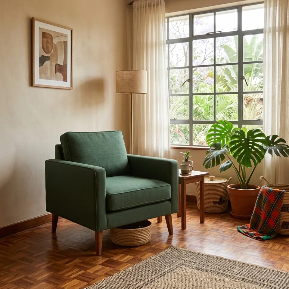 Amani armchair, photo 3