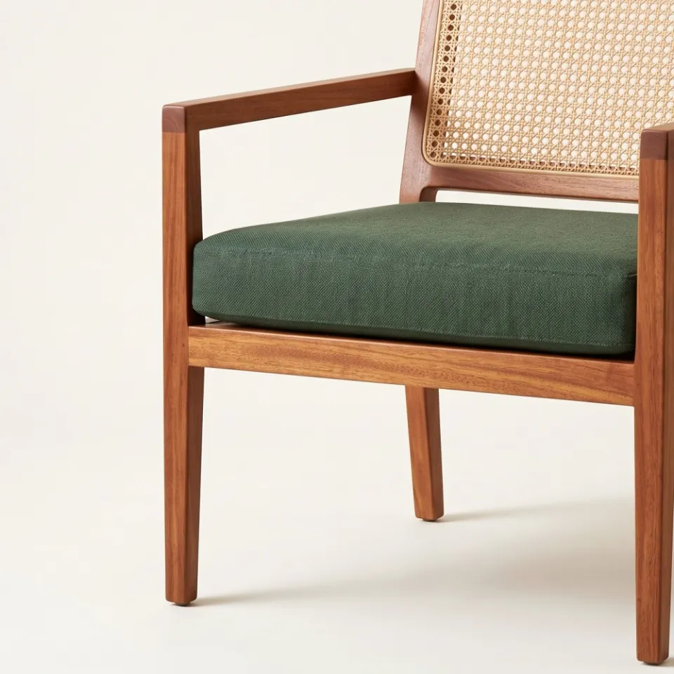 Lamu cane armchair, photo 2
