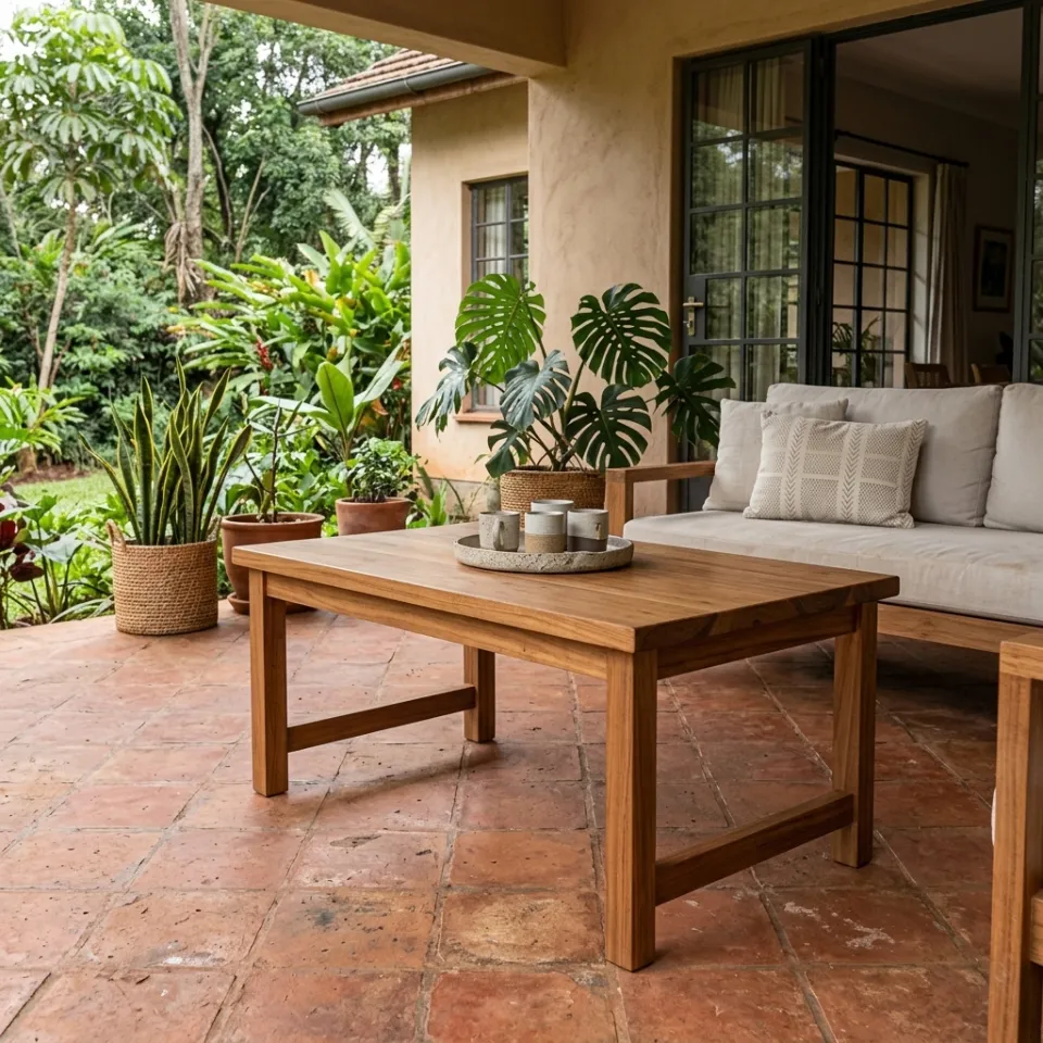 Diani outdoor coffee table, photo 2
